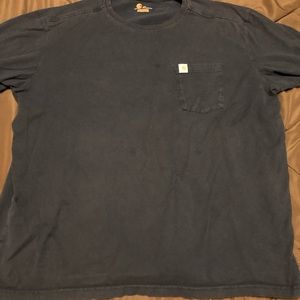 Men’s dark blue 3XL relaxed fit T shirt